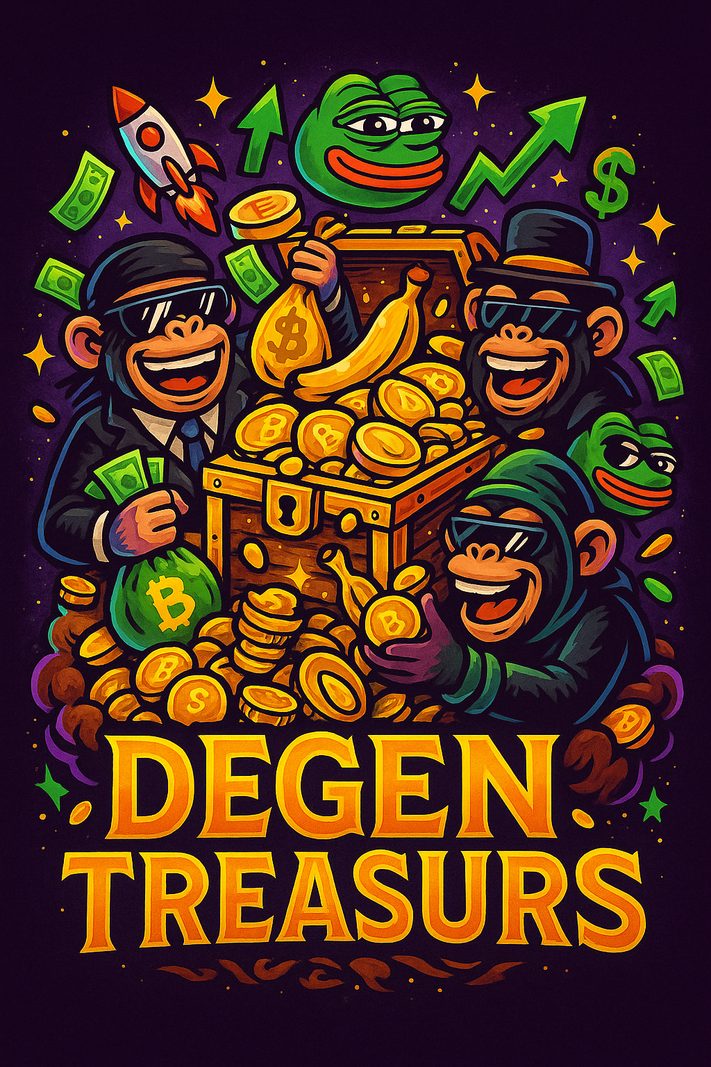Degen Treasury poster